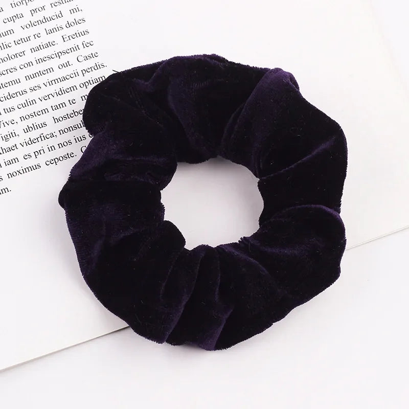 Cosmic Indigo Velvet Scrunchie | Rave Set