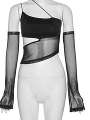 Mystic Sheer Women's Top | Rave Set