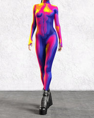 Heatwave Mirage Metallic Jumpsuit | Rave Set