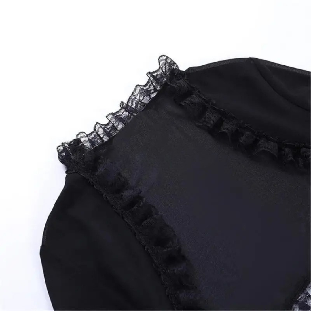 Bell Sleeve Shrug Top for Women_Front View