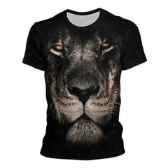Shadow Majesty Men's 3D Lion Tee | Rave Set