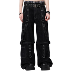 Cyber Strap Women's Cargo Pants | Rave Set