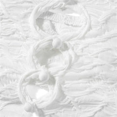 Fairy White 2-Piece Cover-Up Women's Set | Rave Set