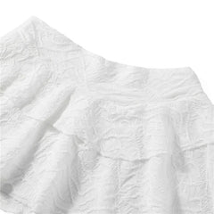 Fairy White 2-Piece Cover-Up Women's Set | Rave Set